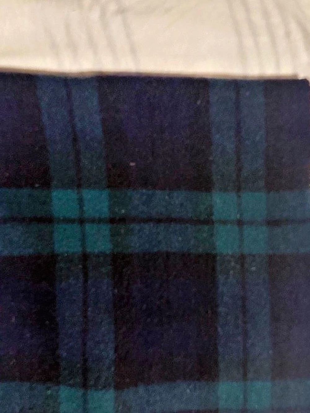 Vintage Ralph Lauren Plaid Wool Scarf - Picture 7 of 15